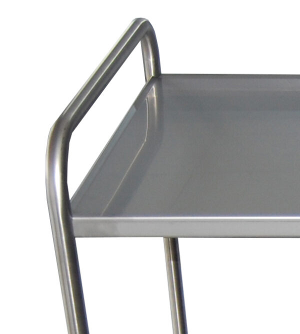 Détail plateau inox