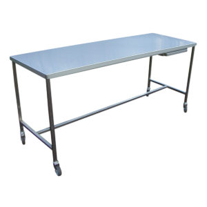 table inox standard 1 niveau