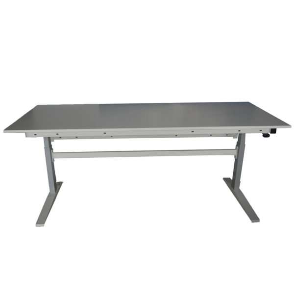 table inox motorisée